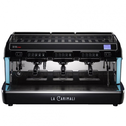 Кофемашина-автомат CARIMALI DIVA Pro E3 Low, 3 низкие группы, мультибойлер (DIV-E3-L-01)