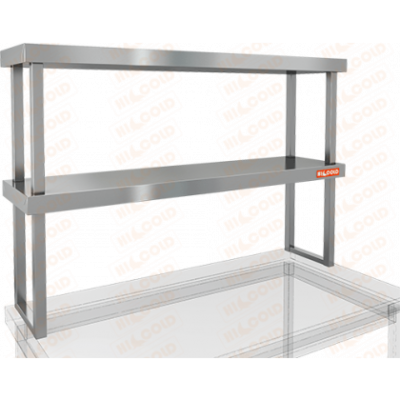 ПОЛКА нержавеющая настольная двойная HICOLD НПСТ2-14,85/3 284355